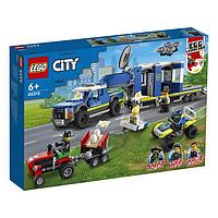 Lego City полициясының мобильді командалық трейлері