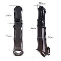 Насадка удлиняющая на половой член 18 см