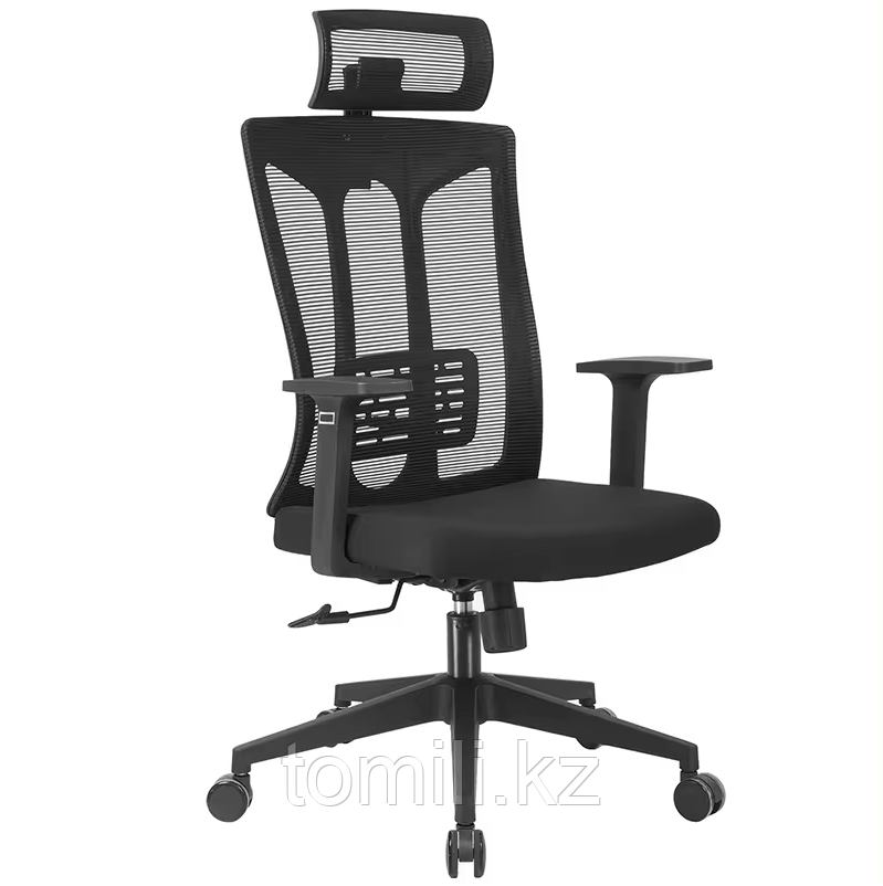 Кресло офисное, современное (черное)