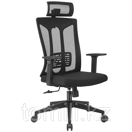 Кресло офисное, современное (черное), фото 2