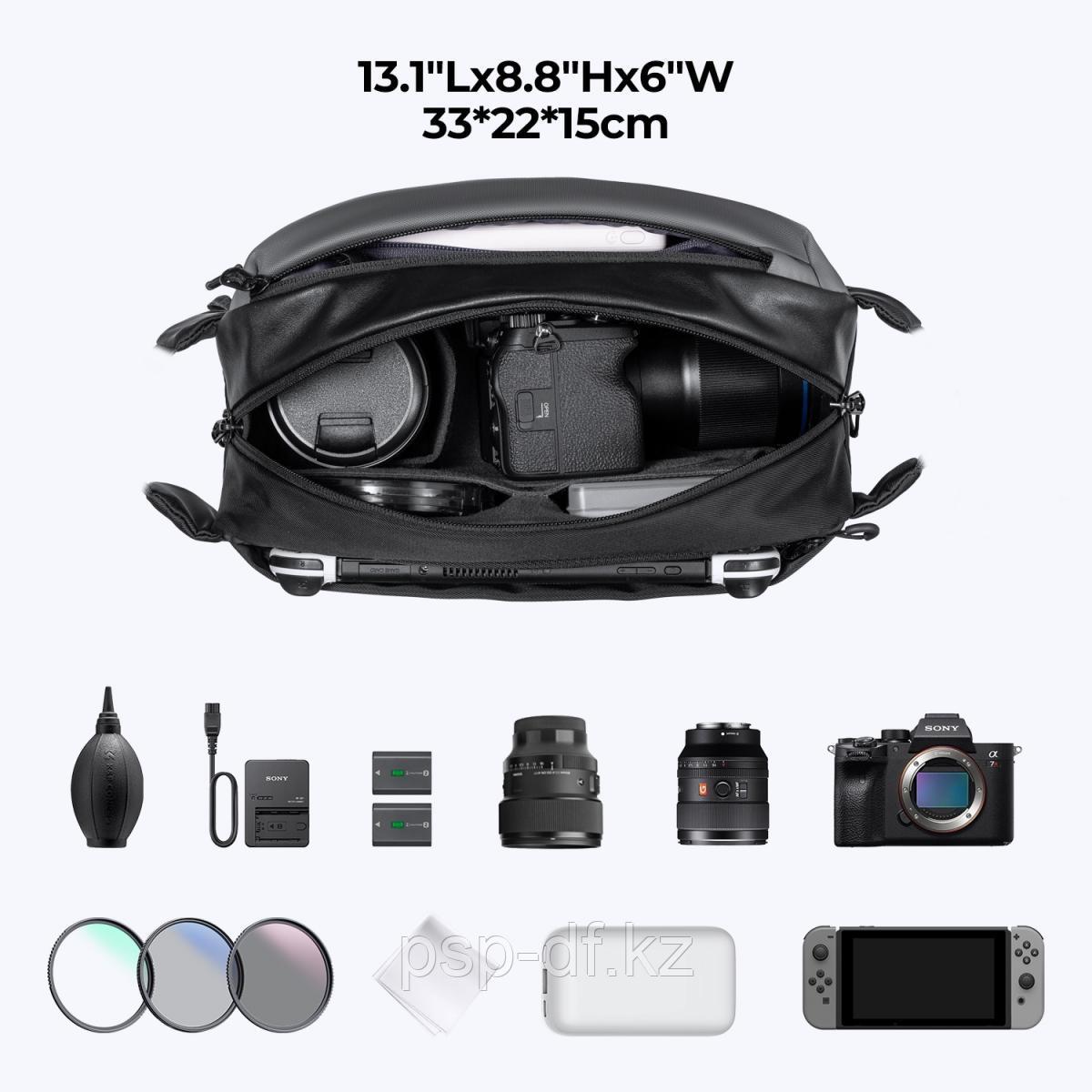 Сумка K&F Concept Alpha Camera Sling Bag 10L KF13.157 - фото 3 - id-p116098797