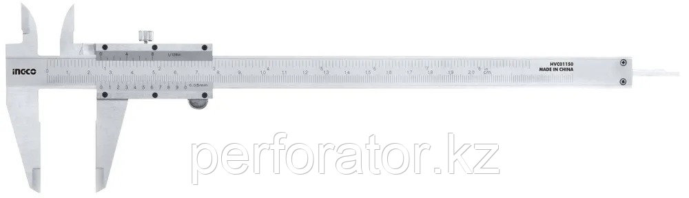 INGCO Штангенциркуль 0-150 мм/ шаг 0.05 мм - фото 1 - id-p116098854