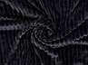 Плед Wave флисовый, черный, фото 2