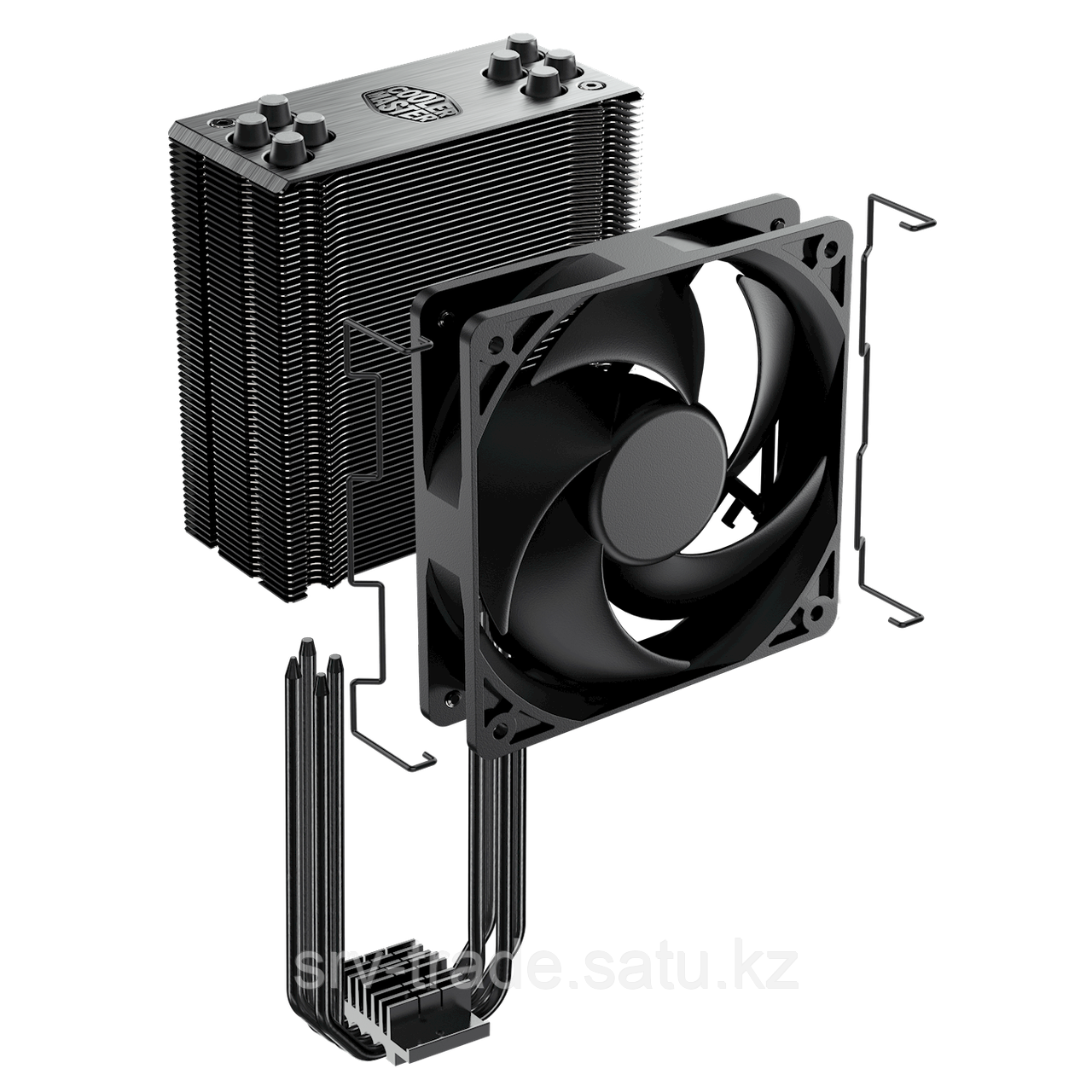 Вентилятор для CPU CoolerMaster Hyper 212 Black Edition TDP 150W 4-pin LGA Intel/AMD RR-212S-20PK-R2 - фото 2 - id-p114907820
