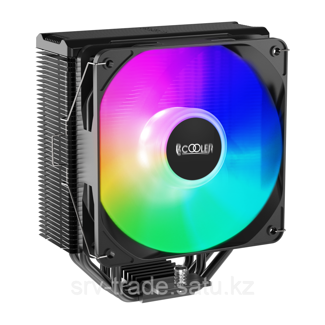 Вентилятор для процессора PCCooler PALADIN EX400S RGB TDP 180W LGA Intel/AMD PALADIN EX400S Black - фото 3 - id-p114907847