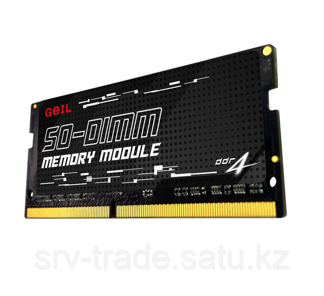 Оперативная память для ноутбука 8GB DDR4 3200MHz GEIL PC4-25600 SO-DIMM 22-22-22-52 GS48GB3200C22S - фото 2 - id-p115358274