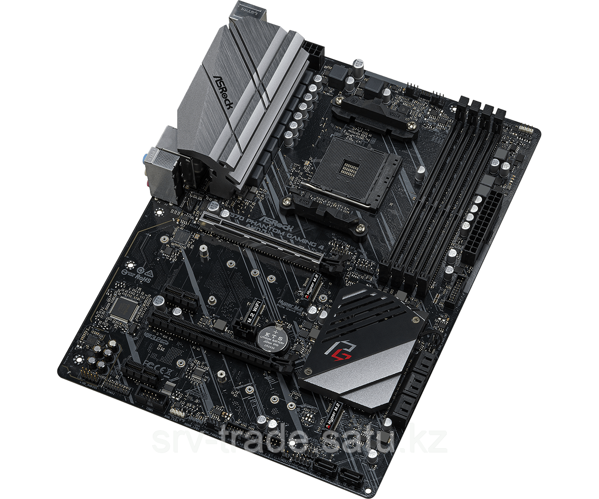 Материнская плата ASRock X570 PHANTOM GAMING 4 AM4 4xDDR4 8xSATA3 RAID 2xHyper M.2 ATX - фото 3 - id-p114908023