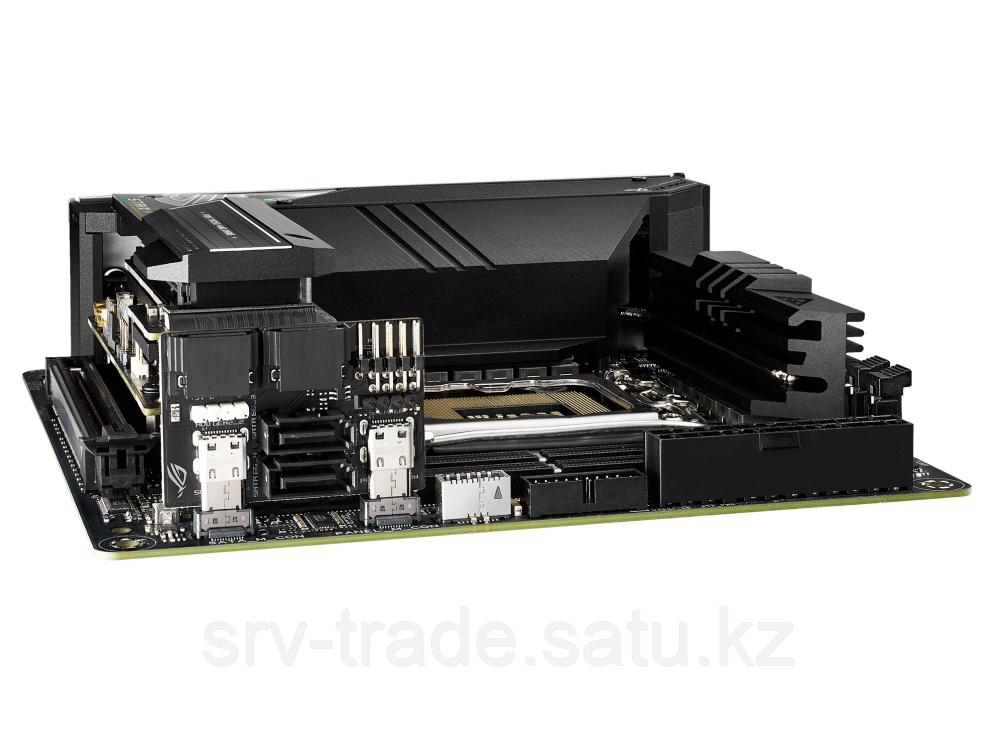Материнская плата ASUS ROG STRIX Z690-I GAMING WIFI, LGA1700 2xDDR5 4xSATA3 RAID 2xM.2 HDMI M-ITX - фото 4 - id-p114908038