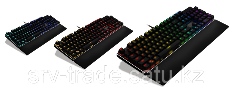 Механическая Игровая Клавиатура AOC GK500, 104 клавиш, RGB кабель 1,8м, USB2.0 RED GK500DR2R - фото 3 - id-p114907541