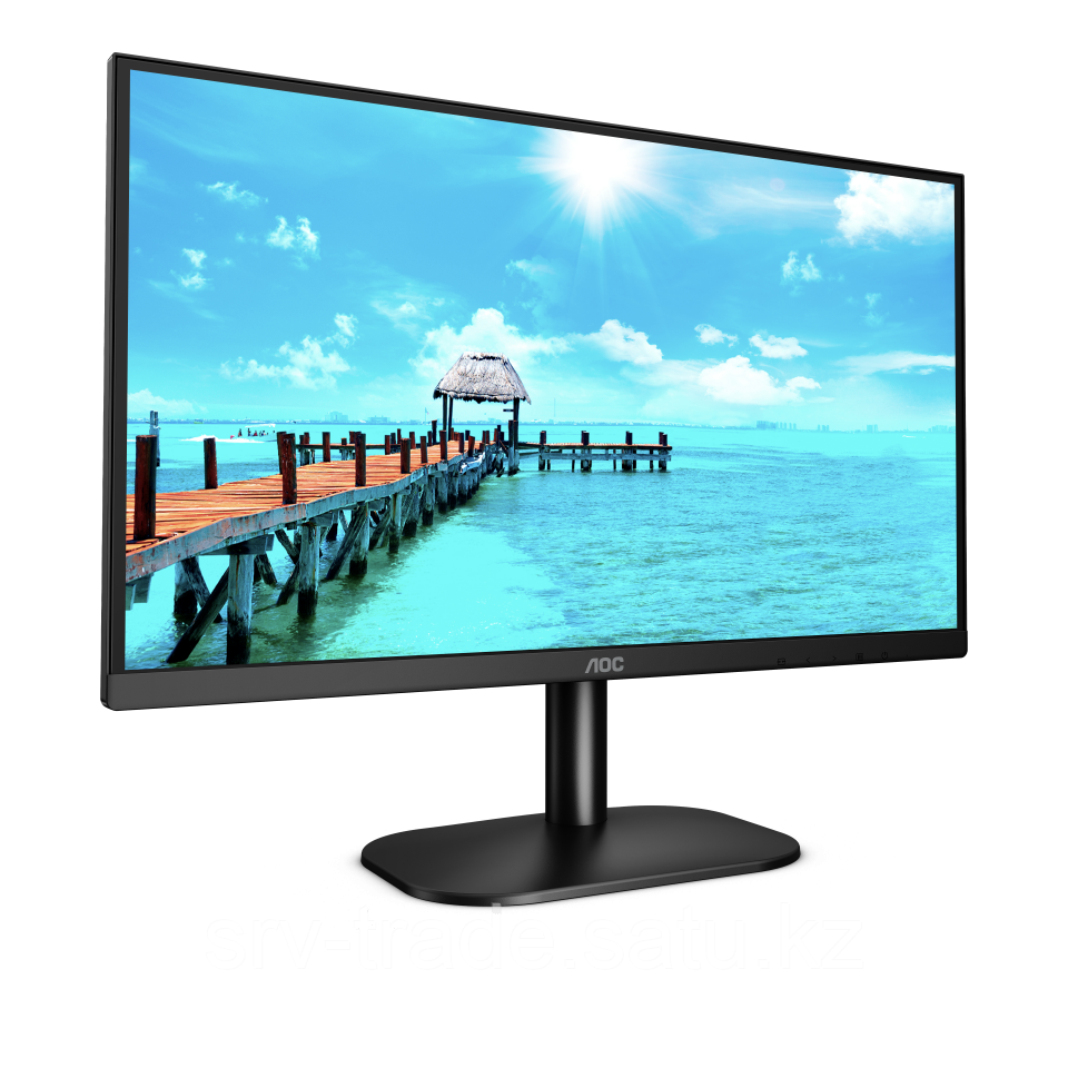 Монитор 23.8" AOC 24B2XH/EU IPS 1920x1080 75Hz 250кд/м2 4мс 1000:1 20млн:1 1xD-Sub 1xHDMI Black - фото 4 - id-p114909999