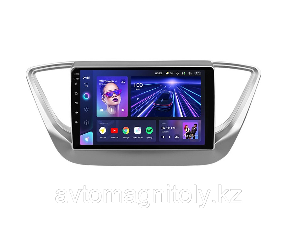 Автомагнитола Teyes CC3 2K 4GB/64GB для Hyundai Accent 2016-2020