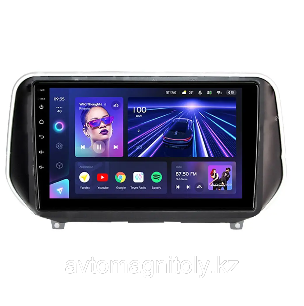 Автомагнитола Teyes CC3 2K 4GB/64GB для Hyundai Santa Fe 2021-2023