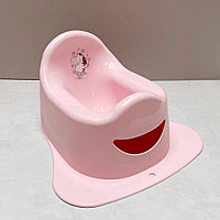 Горшок детский туалетный с подножкой 17400 (003) розовый