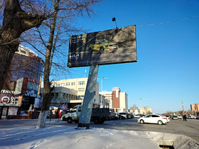 Реклама на билбордах Сагдиева ТД «Сатти»  ЦУМ, Сбербанк, центр.парк, г-а Достык, ТД Сатти, Фора