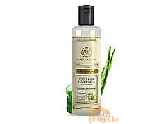 Очищающее молочко Огурец и Алое Вера для лица Кхади (Face Cleanser Cucumber & Aloe Vera KHADI), 210 мл