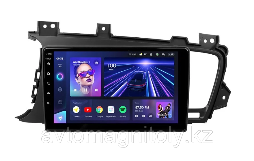 Автомагнитола Teyes CC3 2K 4GB/64GB для Kia Optima 2010-2015