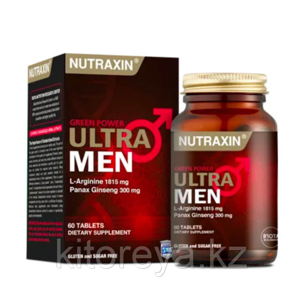 Nutraxin Ultra Men ( для мужского здоровья ) 60 таб - фото 1 - id-p116101079