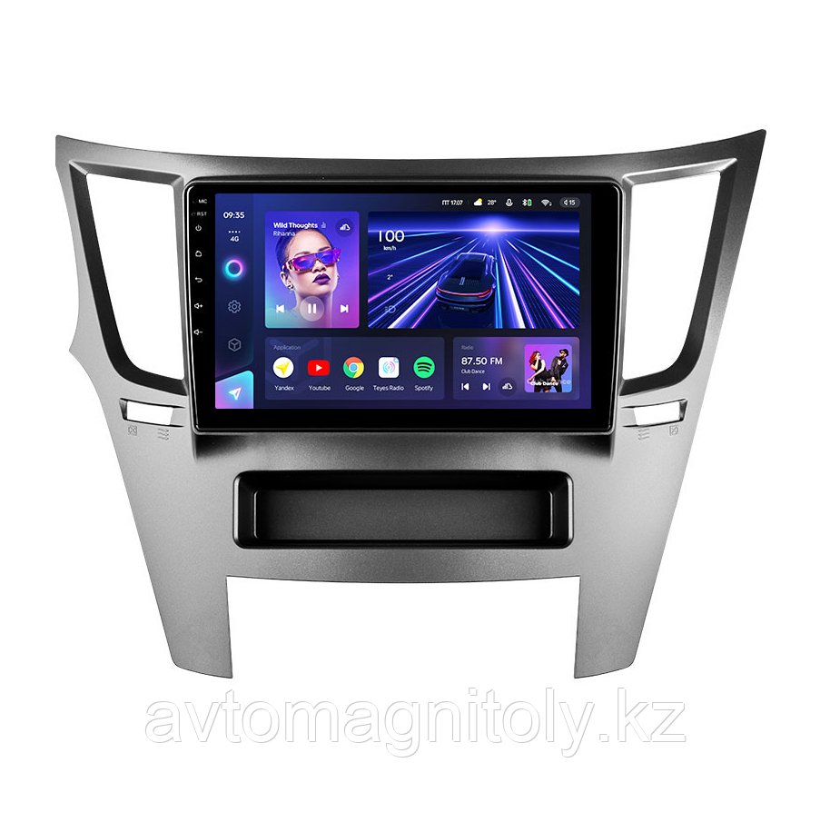 Автомагнитола Teyes CC3 2K 4GB/64GB для Subaru Legacy/Outback 2009-2014