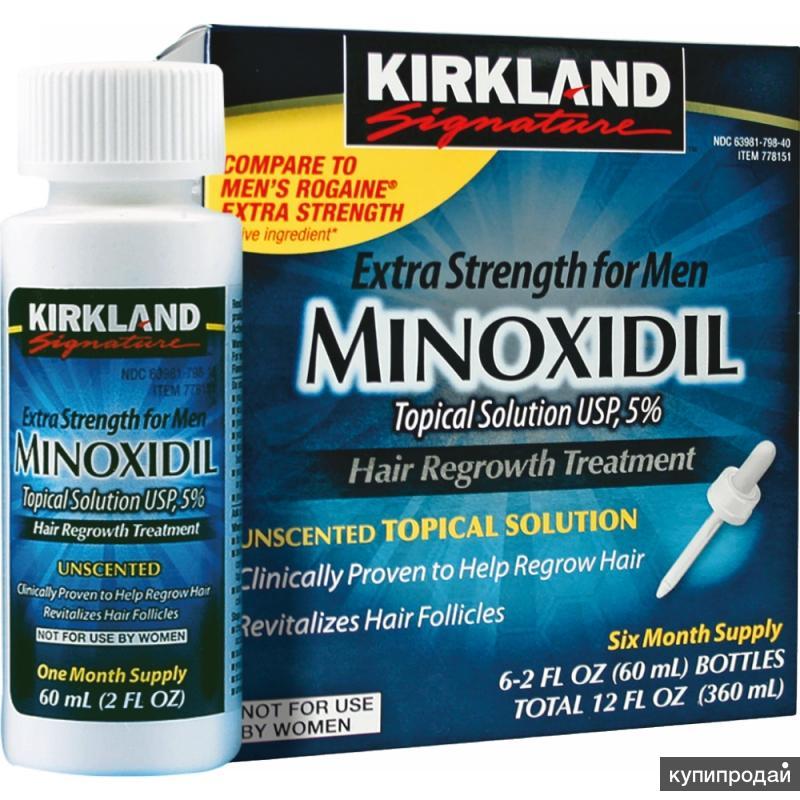 Minoxidil для роста волос 60 мг - фото 1 - id-p116132699