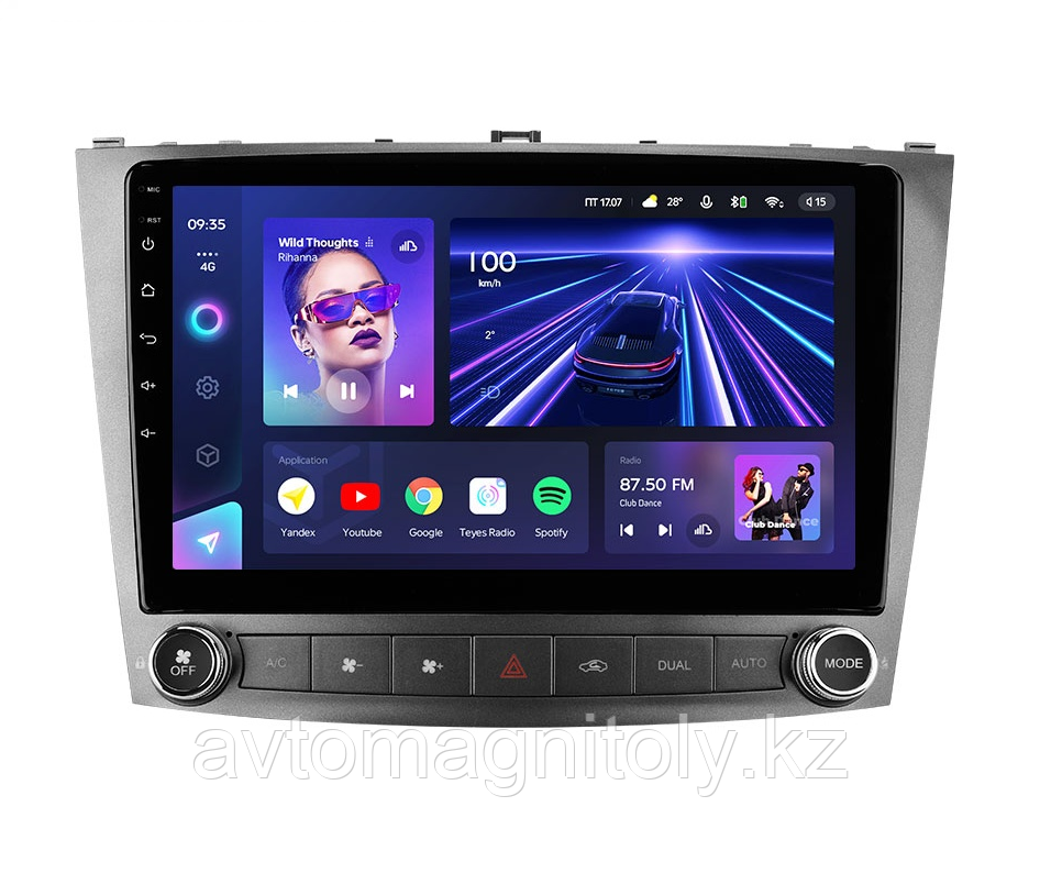 Автомагнитола Teyes CC3 2K 4GB/64GB для Lexus IS250 2005-2013