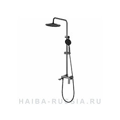Стойка душевая со смесителем HAIBA HB24816-3 графит