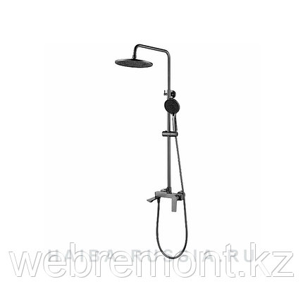 Стойка душевая со смесителем HAIBA HB24816-3 графит, фото 1