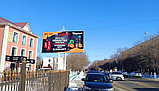 Реклама на билбордах ул. Бокейхана АЗС Синойл филиал ТД Аль-асад,  ТД Универсам, ТД Кызылорда, Роддом,, фото 2