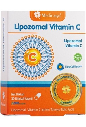 Липосамальный витамин С от Medicago 30 Капсул - фото 1 - id-p116133300