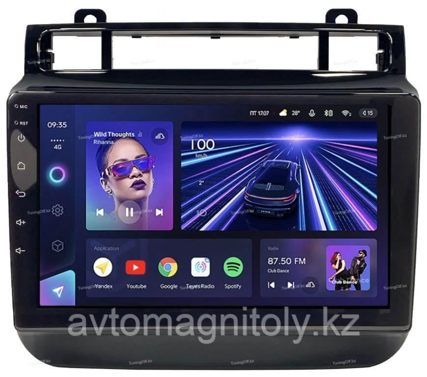 Автомагнитола Teyes CC3 2K 4GB/64GB для Volkswagen Touareg 2009-2018