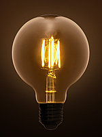 Лампа светодиодная «Винтаж» золотистая,G95, 7 Вт, 230 В, 2700 К, E27