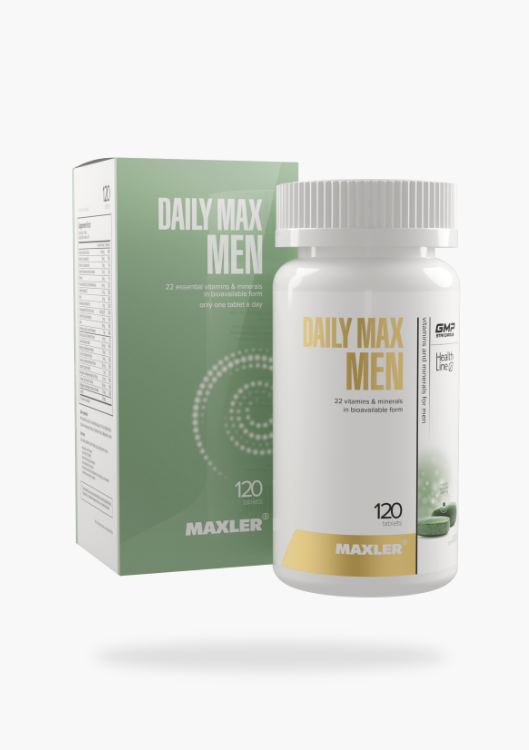 Daily Max Men 120 таблеток - фото 1 - id-p116133978