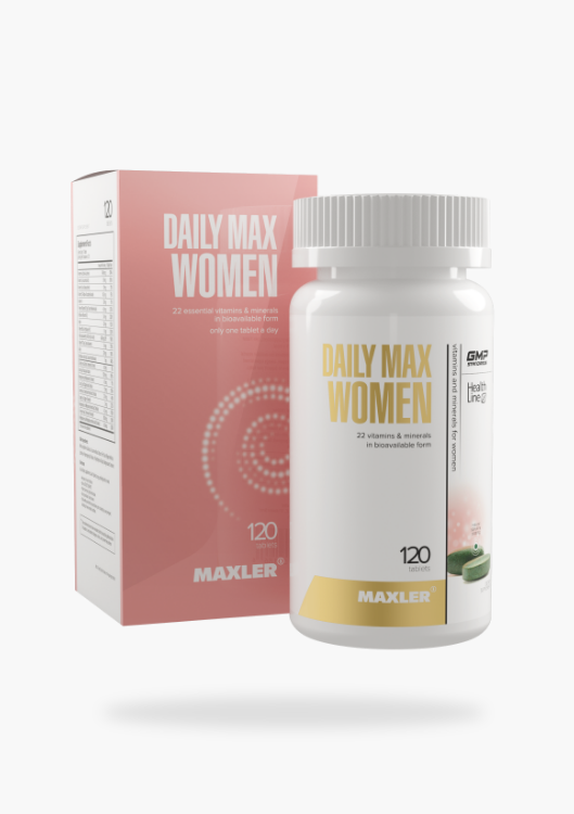 Daily Max Women 120 таблеток - фото 1 - id-p116133997