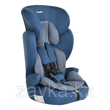Pituso Удерживающее устройство для детей 9-36 кг Prados Jeans/ light grey /Джинс/св-сер