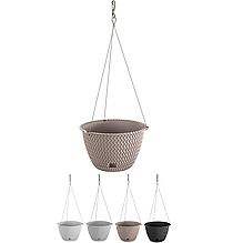 Горшок подвесной SPLOFY ROUND W DSPW270 Белый Prosperplast