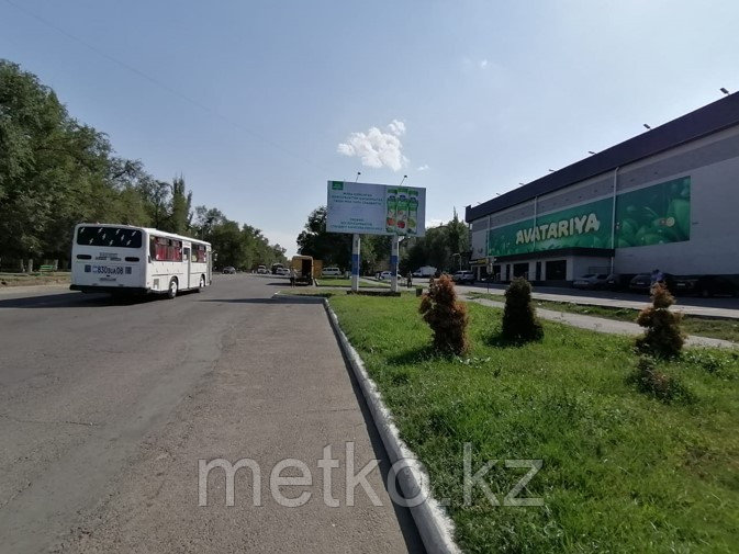 Реклама на билбордах 2-й мкр. ул. Рыскулова