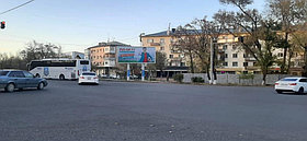 Реклама на призматроне ул. Сулейманова (угол ул.Желтоксан)