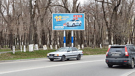 Реклама на призматроне ул. Конаева-Жансугурова-Сейфуллина
