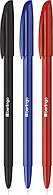 Ручка шариковая, 0.7мм, синяя, Berlingo "Metallic" корпус ассорти