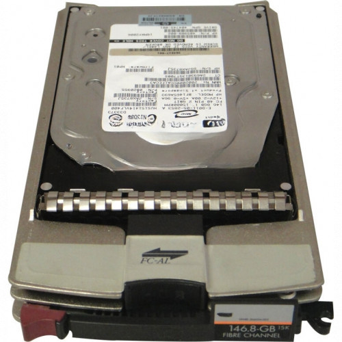 HPE 146GB 15K rpm dual-port 2/4 Gb/s FC-AL опция для системы хранения данных схд (364621-B22) - фото 1 - id-p116135297