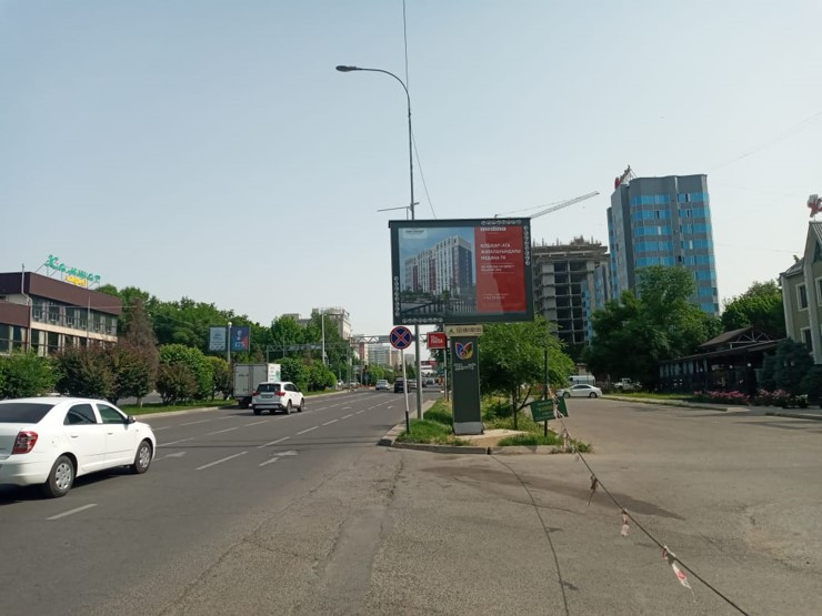 Реклама на билбордах Бульвар Кунаева – ул.Тыныбаева,напр. ТРЦ «Мега Планет»