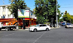 Реклама на билбордах ул. Туркестанская угол ул. Казыбек би