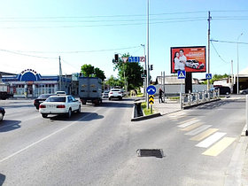 Реклама на билбордах пр. Момышулы – угол ул.Кожанова