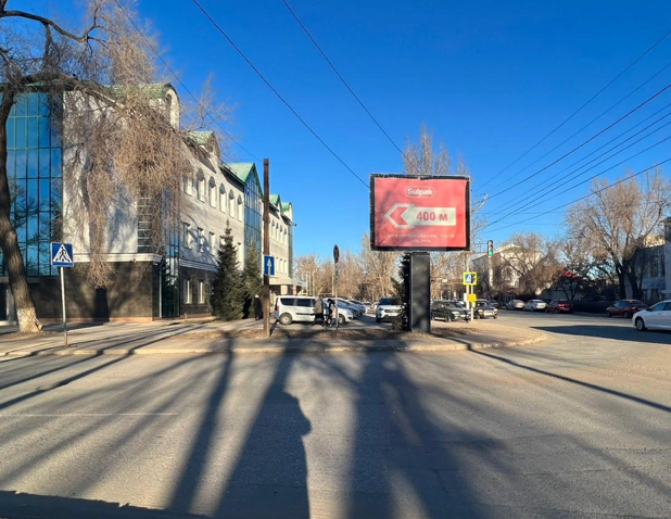 Реклама на билбордах: ул.Мухита-ул.Молдагалиева