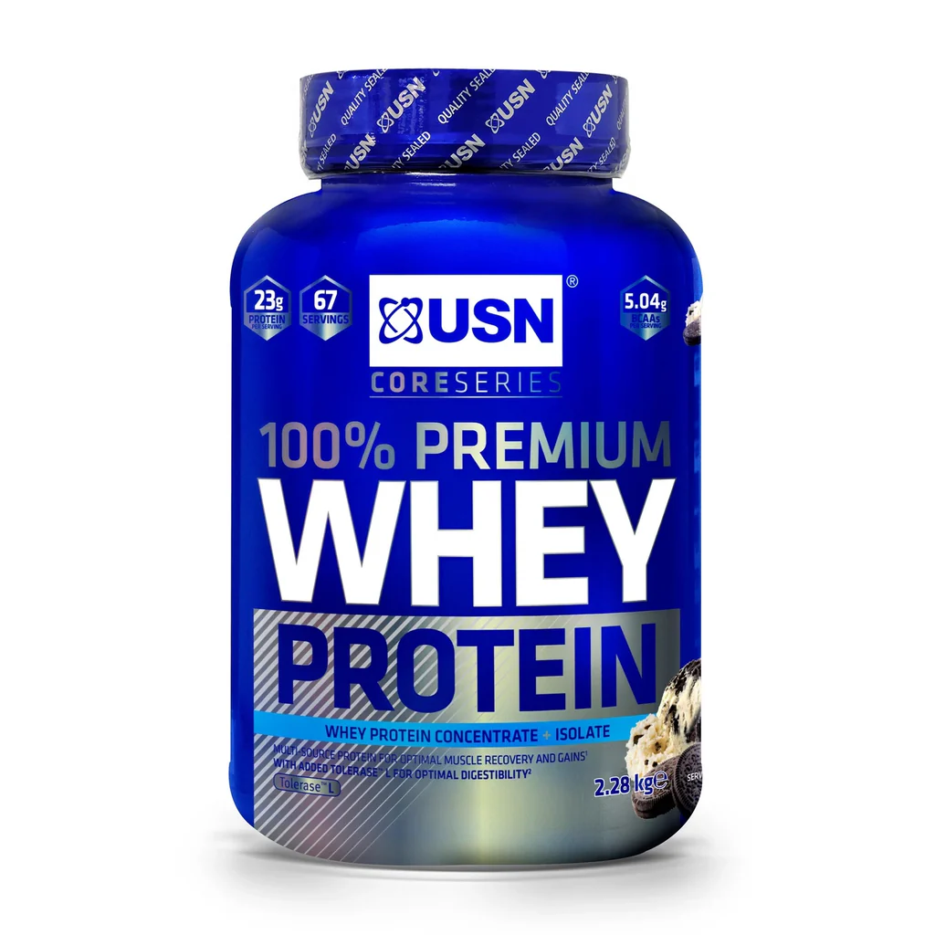 Протеин 100% Premium Whey Protein, 2.28 kg, USN Ваниль - фото 1 - id-p114092566