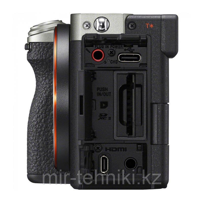 Фотоаппарат Sony Alpha A7C II kit FE 28-60mm F/4-5.6 серебристый - фото 5 - id-p116135857