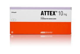 Атомоксетин (atomoxetine) - Аттекс (Attex) 10 мг/28 капс - фото 1 - id-p116135987