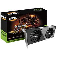 Видеокарта Inno3D GeForce RTX4060 Ti 16GB TWIN X2 OC, 16G GDDR6 HDMI 3xDP N406T2-16D6X-178055N