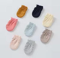 Перчатки для новорожденных с защитой от царапин, до 3 месяцев
