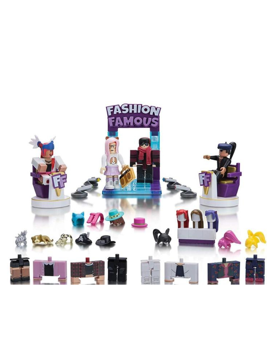 Набор коллекционных игровых фигурок Roblox Jazwares Environmental Set Fashion Famous