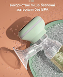 Электрический молокоотсос аккумуляторный, режим массажа, лактации RH-289, фото 9
